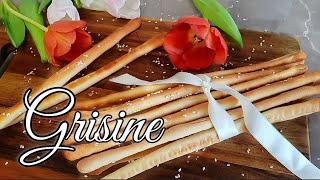 Grisine de casa cu ulei de masline o reteta cu doar 4 ingrediente [upl. by Annahsit551]