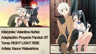 DanMachi Ending 1 Español Latino by Valentina Nuñez [upl. by Nats516]