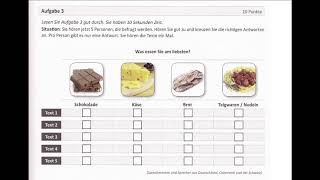 Hörverstehen A1  ÖSD A1 Modellsatz Nr5 [upl. by Nymassej]