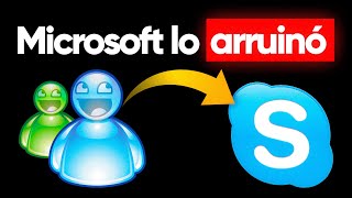 Como MICROSOFT ARRUINO a MESSENGER por COMPRAR a SKYPE [upl. by Eahsan]