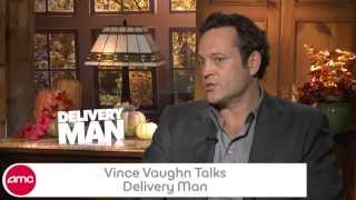 Vince Vaughn Chats THE DELIVERY MAN with AMC [upl. by Gio]