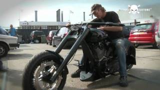 Harley Custom with tuned SampS twincam A [upl. by Deina]