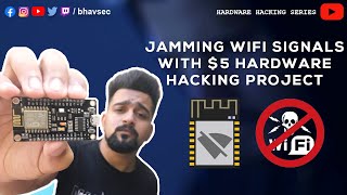 Jamming WiFi Signals with 5 Hardware [upl. by Warrenne]