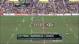 Tokyo Sevens Final day highlights [upl. by Ynnavoj]