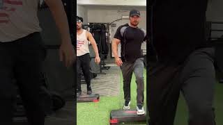 stepper cardio  fat loss  aerobic  workout hard gym motivation [upl. by Anahsek85]