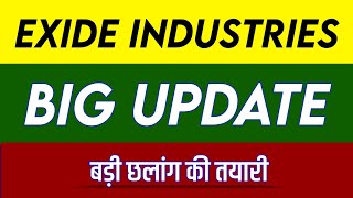 Exide Industries Share Latest News  Exide Industries Share news today Exide Industries Share price [upl. by Salba47]