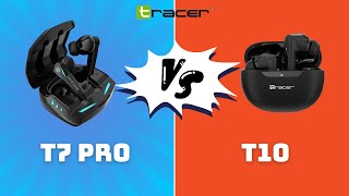 TRACER SŁUCHAWKI BEZPRZEWODOWE T7 PRO VS T10 [upl. by Mandel758]