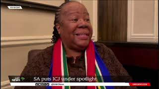 SAIsrael Genocide Case  SA drawing attention to institutions created for global justice Pandor [upl. by Ninerb]