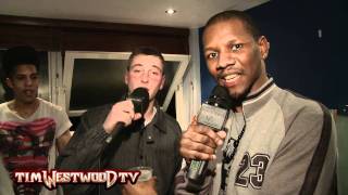 Giggs backstage EXCLUSIVE part 1  Westwood [upl. by Zina]