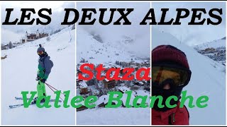 LES 2 ALPES  STAZA VALLEE BLANCHE 🟢  JANUAR 2024 [upl. by Acsehcnarf445]