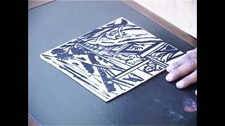 how to make wood block for printing [upl. by Rockey]