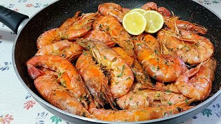 🎅 🦐 GAMBONES A LA SARTÉN 🍳 EN 5 MINUTOS 🖐  BEATRIZ COCINA [upl. by Halilak]