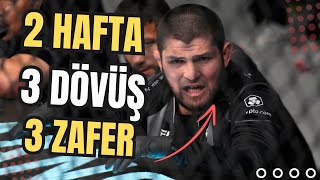 HEM KÖŞEDE HEM OKTAGONDA KAZANAN ADAM KHABIB NURMAGOMEDOV [upl. by Andres]