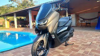 nmax 160 2024 preto fosco minha nova moto [upl. by Gwenneth]