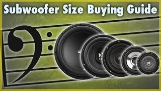 Car Subwoofer Size Buying Guide  What Size of Sub Should I Get [upl. by Namlak294]