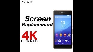 Xperia Z3 Screen Replacement [upl. by Culbert]