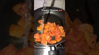 Tomato Chutney 🍅❤️ Riimaa Mandal explore youtubeshorts [upl. by Erdnassak]