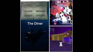 THE DINER by Billie Eilish and 102 Dalmatians video game similarity [upl. by Wanonah]