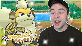 FIRST SHINY POKEMON Pokémon Lets Go Pikachu amp Eevee Shiny Growlithe Reaction [upl. by Eelegna880]