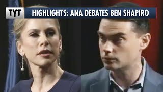 Ana Kasparian Debates Ben Shapiro Highlights [upl. by Hildagarde373]