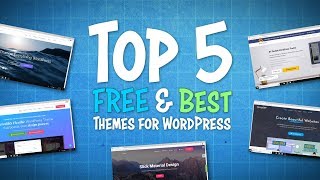 Top 5 FREE amp Best WordPress Themes [upl. by Hellene291]