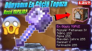 Minecraft EN GÜÇLÜ TOPUZ  Nasıl Yapılır  121 [upl. by Naresh259]