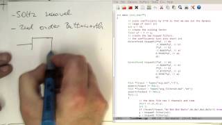 Fixed point IIR filters C demo 0004 [upl. by Comethuauc]