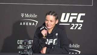 Maryna Moroz UFC 272 Postfight Interview [upl. by Analah]