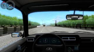 City Car Driving VAZ 2107 17 1995 HD with Logitech G27 [upl. by Gussi]