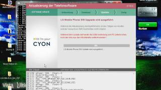 LG KP500 Firmware Update mit LGUtils [upl. by Drarig]