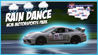 PORSCHE RAIN DANCE at NCM  2024 One Lap of America [upl. by Beghtol13]