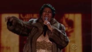 Aretha Franklin quotYou Make Me Feel Like A Natural Womanquot Kennedy Center Honors 2015 [upl. by Anaerb]