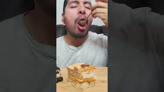 Cannoli tiramisu and Oreo cakes mukbang shorts dessert [upl. by Teryn]