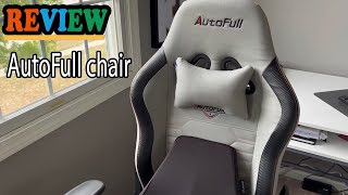 AutoFull PU Leather Gaming Chair Review  Is It Worth It [upl. by Burman]