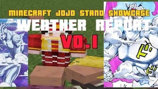 MINECRAFT JOJO COMMAND SHOWCASE WEATHER REPORT V01 [upl. by Spalla]