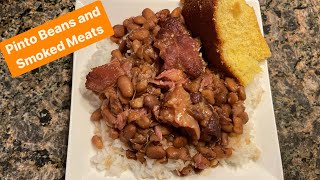 How to Make Pinto Beans and Smoked Meats [upl. by Anomahs]