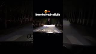 mercede benz headlights street highway car driver power autobahn supercars speed offroad [upl. by Lat]