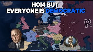 Hoi4 Timelapse but everyone is democratic [upl. by Yhtomot]