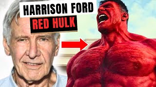 Harrison Ford At 82 as Red Hulk in Captain America Brave New World [upl. by Sillihp]