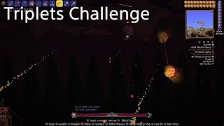 I made a terraria challenge and tried beating it with a zapinator [upl. by Ahsinotna]