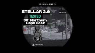 Die Nuwe Hikmicro Stellar 30 getoets in 38° Noord Kaap Hitte English Subtitles Stellar30 [upl. by Anderea]