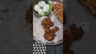 💥chettinad chicken lunch🥘🥚🍚👌😋  Love with sooru❤️ [upl. by Rosana]