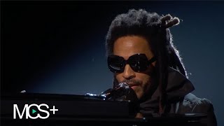 At the Oscars Lenny Kravitz performs In Memoriam 2023 [upl. by Ydasahc]