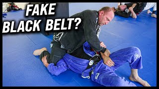 BJJ Professor Makes Black Belt Look Like A White Belt [upl. by Barty]