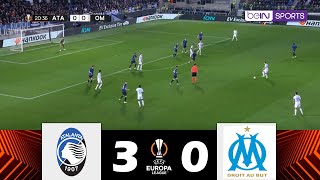 AtalantaMarsiglia 30  UEFA Europa League 202324  Highlights del Partita [upl. by Ahsinav]