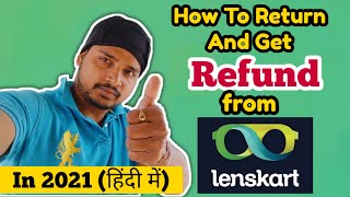 How To Return And Get Refund From Lenskart  Lenskart Refund Process Step By Step In Hindi [upl. by Enialehs]