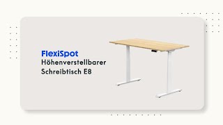 FlexiSpot  Tischgestell Höhenverstellbar E8 [upl. by Nahtnanhoj]