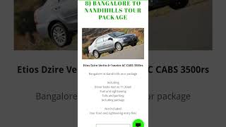 Nandihills tour package by car tourpackages bangaloretravellers bangaloretourism travelpackages [upl. by Christopher660]