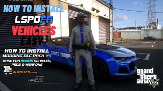 How To Install State Trooper Blue LSPDFR GTA5 lspdfr [upl. by Ulrike]