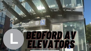 Bedford Ave L Station Tour New Elevators [upl. by Leo]